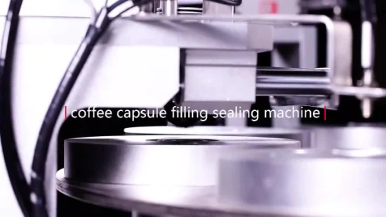 Kitech Automatic Coffee Capsules Powder Filling and Sealing Machine Coffee Pod Capsule K-Cup Form Fill Seal Wrapping Flow Packaging Packing Filling Machine