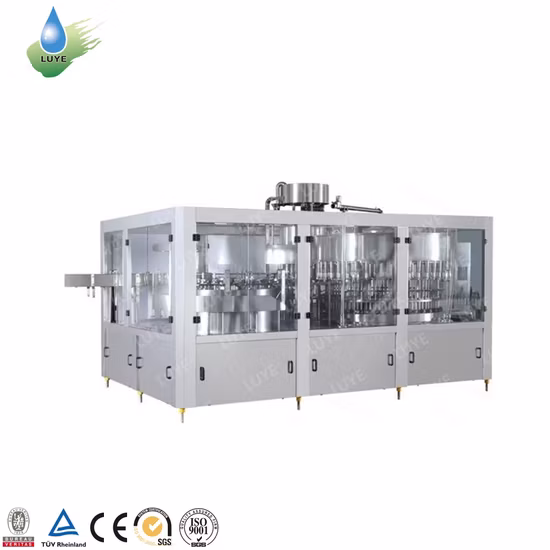 2022 Manufacture Factory Pet Plastic Bottle Beverage Soft Drink Fill Sparking Mineral Pure Water Aqua Juice Liquid Filling Automatic Bottling Machine Price